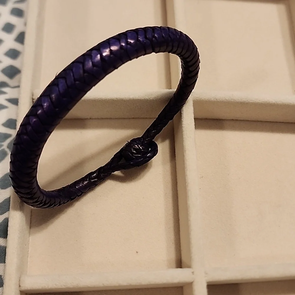African Braided Leather Bracelet
